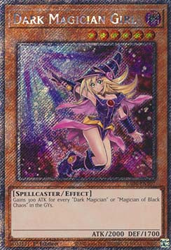 Dark Magician Girl (V.1 - Platinum Secret Rare)