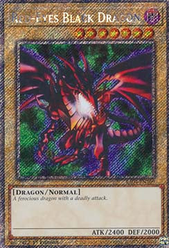Red-Eyes Black Dragon (V.1 - Platinum Secret Rare)