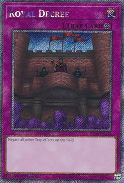 Royal Decree (V.1 - Platinum Secret Rare)