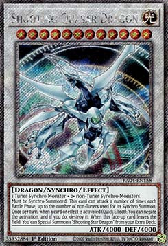 Shooting Quasar Dragon (V.1 - Platinum Secret Rare)