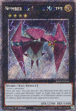 Number 16: Shock Master (V.1 - Platinum Secret Rare)
