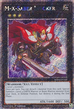 M-X-Saber Invoker (V.1 - Platinum Secret Rare)