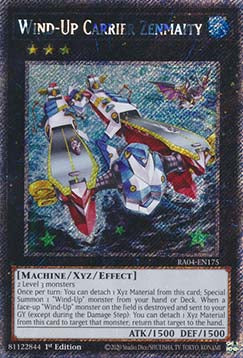 Wind-Up Carrier Zenmaity (V.1 - Platinum Secret Rare)