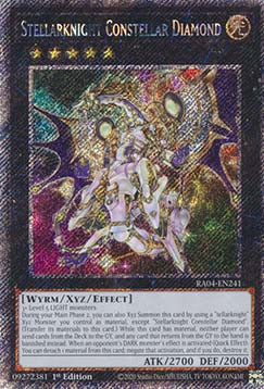 Stellarknight Constellar Diamond (V.1 - Platinum Secret Rare)