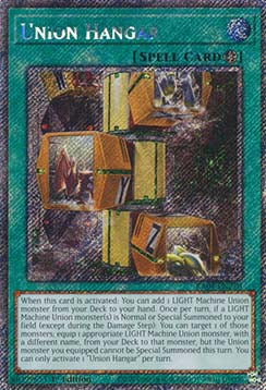 Union Hangar (V.1 - Platinum Secret Rare)