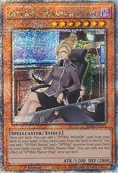 SPYRAL Master Plan (V.2 - Quarter Century Secret Rare)