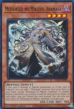 Mitsurugi no Mikoto, Aramasa
