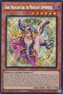Dark Magician Girl the Magician's Apprentice (V.1 - Secret Rare)