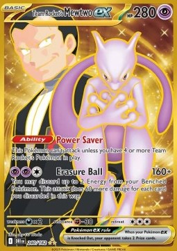 Team Rocket's Mewtwo ex (DRI 240)
