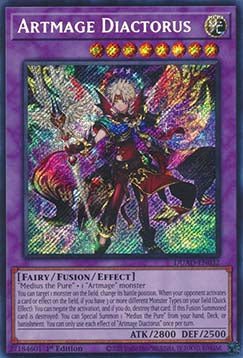 Artmage Diactorus (V.1 - Secret Rare)