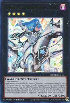 Argostars - Adventurous Arion (V.1 - Ultra Rare)