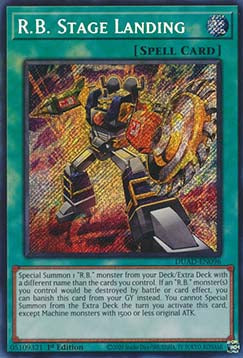 R.B. Stage Landing (V.1 - Secret Rare)