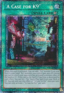 "A Case for K9" (V.2 - Starlight Rare)