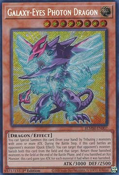 Galaxy-Eyes Photon Dragon (V.1 - Secret Rare)