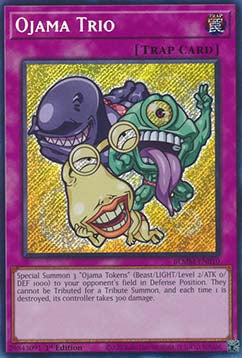 Ojama Trio (V.1 - Secret Rare)