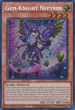 Gem-Knight Nepyrim (V.1 - Secret Rare)