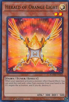 Herald of Orange Light (V.1 - Ultra Rare)