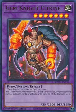 Gem-Knight Citrine