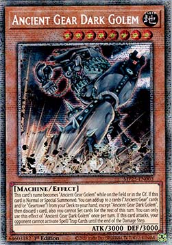Ancient Gear Dark Golem