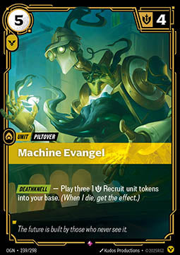 Machine Evangel