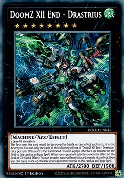 DoomZ XII End - Drastrius (V.1 - Secret Rare)