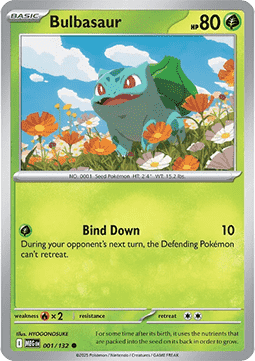 Bulbasaur (MEG 001)
