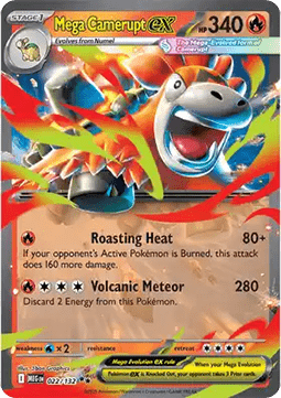 Mega Camerupt ex (MEG 022)
