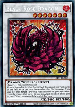 Black Rose Dragon (V.1 - Secret Rare)