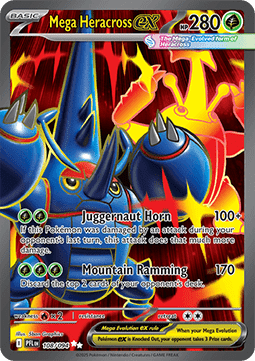 Mega Heracross ex (PFL 108)
