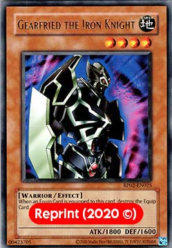 Gearfried the Iron Knight (V.2 - Rare)