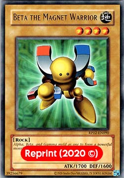 Beta The Magnet Warrior (V.2 - Rare)