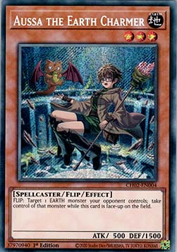 Aussa the Earth Charmer (V.2 - Secret Rare)