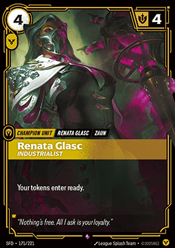 Renata Glasc, Industrialist (V.1 - Rare)