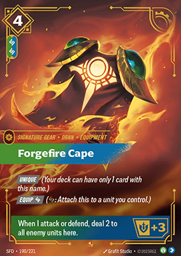 Forgefire Cape