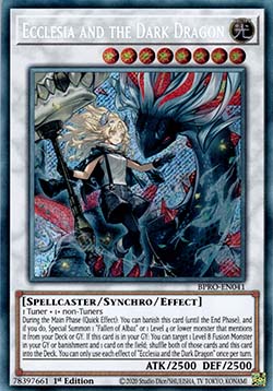 Ecclesia and the Dark Dragon (V.1 - Secret Rare)