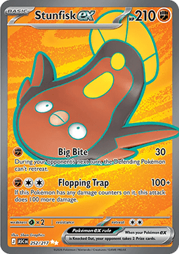 Stunfisk ex (ASC 252)