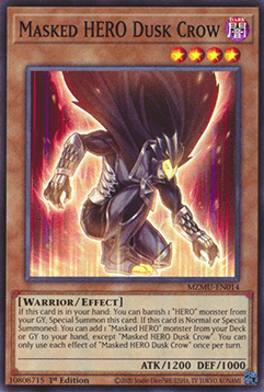 Masked HERO Dusk Crow