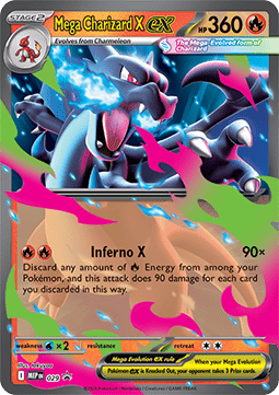 Mega Charizard X ex (MEP 029)