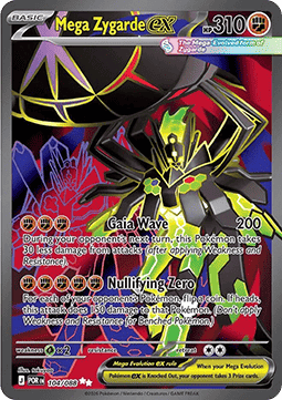Mega Zygarde ex (POR 104)