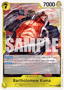 Bartholomew Kuma (EB04-054)