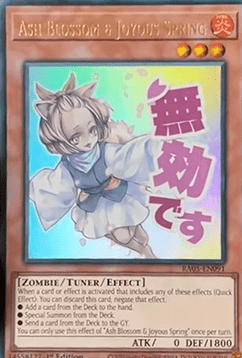 Ash Blossom & Joyous Spring (V.1 - Ultra Rare)