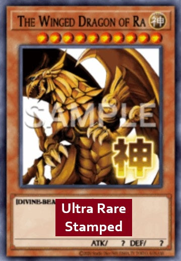 The Winged Dragon of Ra (V.1 - Ultra Rare)