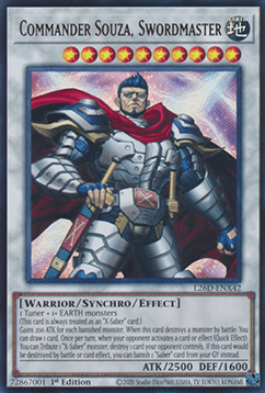 Commander Souza, Swordmaster (V.1 - Ultra Rare)