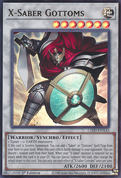 X-Saber Gottoms (V.1 - Ultra Rare)