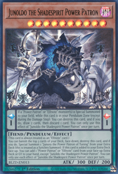 Junoldo the Shadespirit Power Patron (V.1 - Ultra Rare)