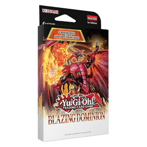 Yu-Gi-Oh Blazing Dominion 3-Pack Tuckbox