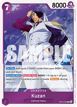Kuzan (OP16-063) (V.1)