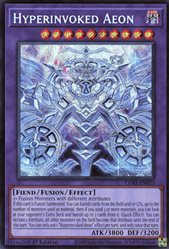Hyperinvoked Aeon (V.1 - Secret Rare)