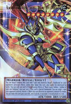 Black Luster Soldier - Soldier of Light and Darkness (V.2 - Ultra Rare)
