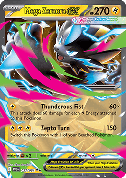 Mega Zeraora ex (PBL 027)